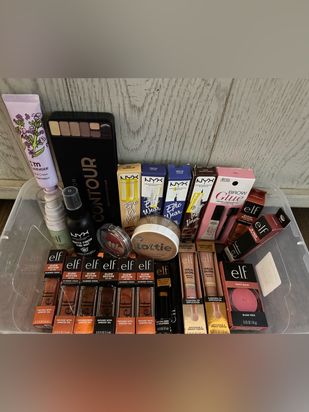 NEW Makeup & Beauty Bundle – e.l.f., NYX, Lottie London, Ardell + TONYMOLY
